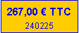 Zone de Texte: 250,00 € TTC10/04/2021