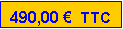 Zone de Texte: 463,00 €  TTC