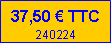 Zone de Texte: 38,50 € TTC210505