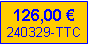 Zone de Texte: 147,00 €20/06/2022